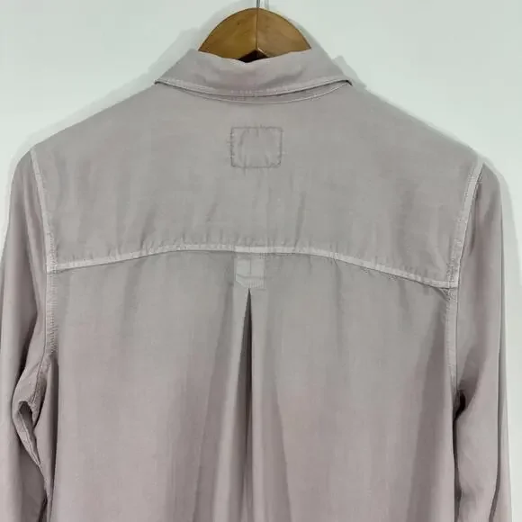 American Eagle Outfitters Women’s Size Medium Light Purple Boyfriend Fit Shirt - Picture 10 of 10